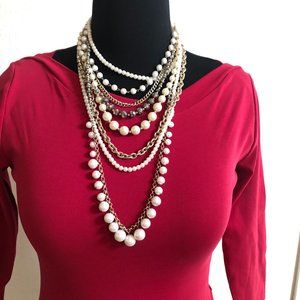 Ann Taylor multi-layer necklace